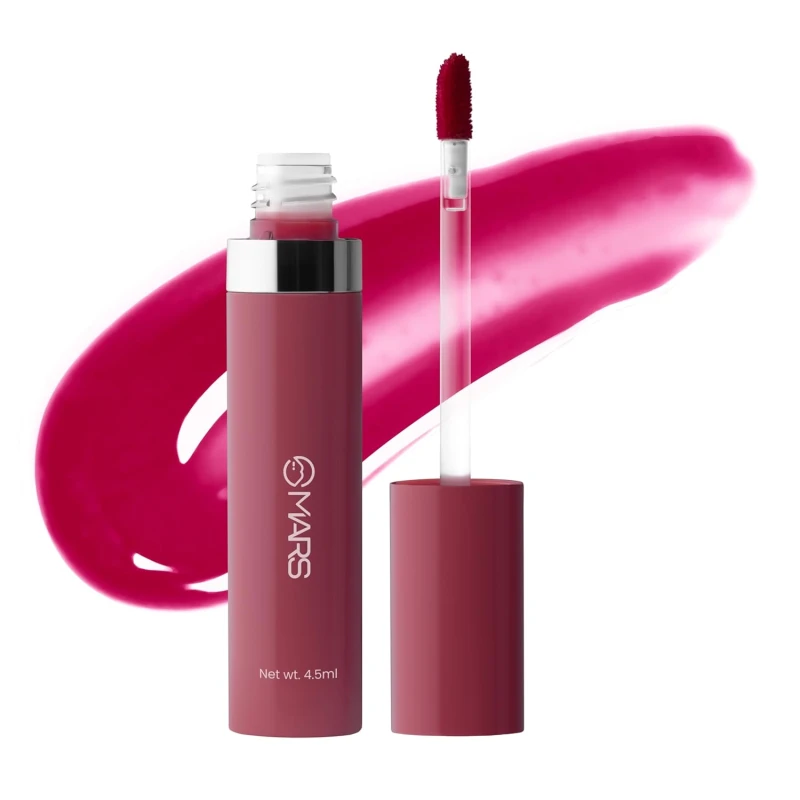 MARS Drip Lip Mist for Women (4.5 ml) (08-Plum Drip) | Dual Function | Buildable Color | Glossy Finish | Long-Lasting | Hydration | Light-Weight Formula | Non-Patchy Reapplication thumbnail 2
